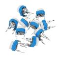 5Pcs RM065 RM-065 VR 500 Ohm 501 Trimmer Trim Pot 500 Ohm 501 Trimpot Potentiometer Variable Resistor Top Adjustment Single Turn 6mm V/R Breadboard Friendly. 