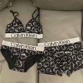 Couple Underwear Set Sanrios Y2K Hello Kitty for Women Men Anime Kawaii Kt Cartoon Hot Girl Underwear Bra Sports Shockproof. 
