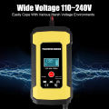 Intelligent Pulse Repair LCD Display 12V 6A Car Battery Charger Smart Fast Charger For Auto Motorcycle. 