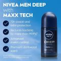 Deodorant Roll on NIVEA MEN Deep Dark Wood MAXX Tech used for male - 50 ml. 