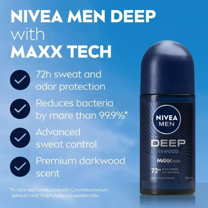 Deodorant%20Roll%20on%20NIVEA%20MEN%20Deep%20Dark%20Wood%20MAXX%20Tech%20used%20for%20male%20-%2050%20ml%20-%20Image%203