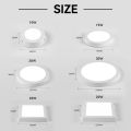 For Ceiling Lamp LED Kitchen Ceil Surface Power: 10W 15W 20W 30W Mount Lustre Panel Room Chandelie Home Decorative Square Ceiling Light LED. 
