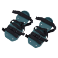 1 Pair of Lawn Aerator Shoes for Grass, Spiked Shoes Green Lawn Lawn Soil Loosening Aerator Spiked Shoes. 
