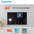TUGARD G34 Tuya 433MHz Wireless Accessories WIFI 4G 3G Home Security Alarm System 11 Languages Burglar Host APP Remote Control. 
