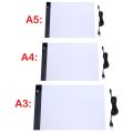 Stepless Dimming LED Light Pad for diamond painting Artcraft Tracing Light Box Digital Tablets Painting writing Drawing Tablet.