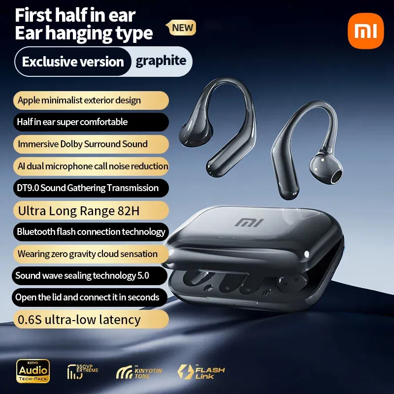 XIAOMI Air Ear Hook Headphone Open Ear Wireless Headset TWS