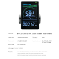 M6C Electric Bike LCD Display Meter 24V-60V E Scooter LCD Panel Color Screen Replacement Parts Accessories with USB for Mountain Electric Bike (5PIN). 
