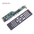 T.V53.03 Universal LCD TV Controller Driver Board V53 analog TV motherboard. 