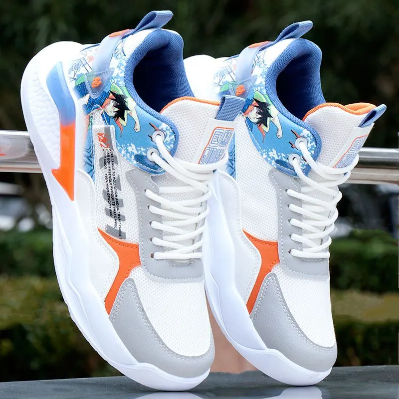 High-Top Men's Shoes Summer Breathable Mesh Shoes Men's Sports