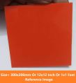 ORANGE 4mm Acrylic Sheet 4mm Orange Plastic Sheet 4mm Thick Acrylic Sheet Cutting Size 300x300mm Or 12×12 Inch Or 1×1 Feet 4mm Orange Acrylic Plexiglass.