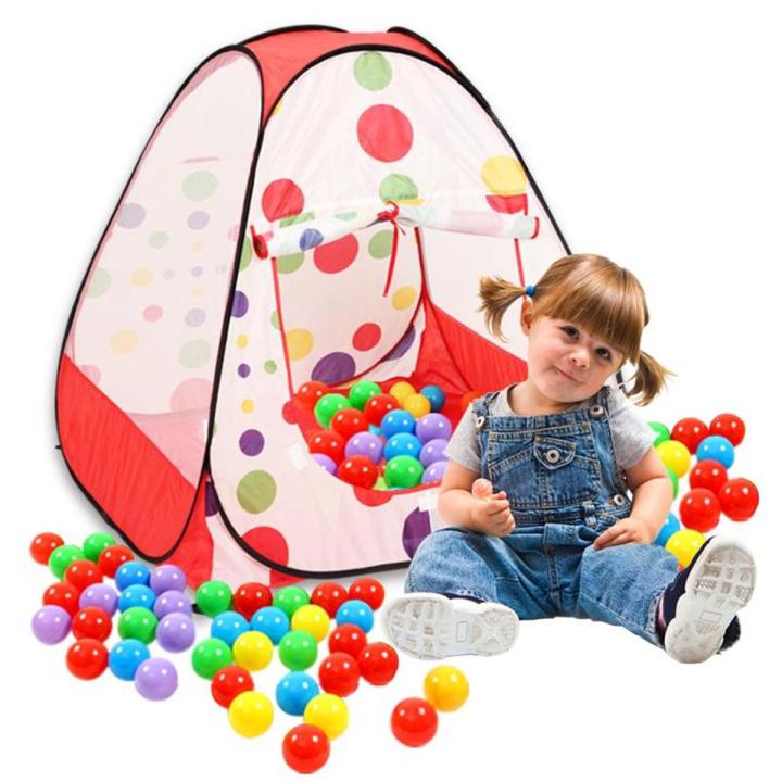New Frozen Tent House With 50 Ball. Multicolor