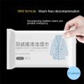 Special Dry Cleaning Agent Strong Decontamination Clothes Wiping Wet Paper Laundry Stain Removers Cleaning Wipes Water-free. 
