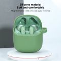 Wireless Earphones Pure Color Silicone Anti-fall Protective Case For JBL TUNE 220TWS. 