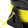 Multi Purpose Scuba Reel with Handle Safety Gear Kayak Anchor Black 46 meters. 
