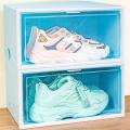 1~5PCS Transparent Shoes Box Plastic Sneaker Box Stackable Shoes Organizers Dustproof Shoe Cabinet ShoeCase Shoe Display Drawer. 