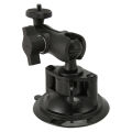 Car Camera Mount Suction Cup Camera Holder Lightweight One Touch Rotary Switch 1/4 Inch Thread Aluminum Alloy for Windshield.