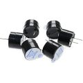 3Pcs- BALCK 12mm Diameter Universal Mini Buzzer Piezoelectric 3V 5V 12V Magnetic 85dB Long Continuous Beep Tone Buzzer 2 Pin Leads Connections Leg. 