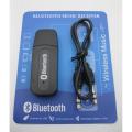 3-5mm-USB Wireless Bluetooth Music Audio Stereo Receiver-Black. 