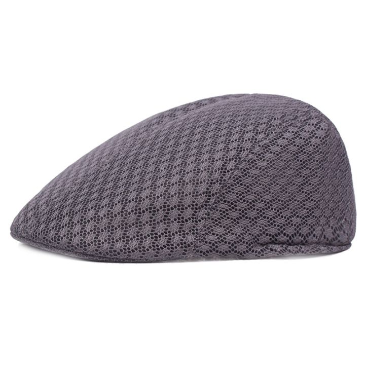 Summer%20Men%20Women%20Casual%20Beret%20Hat%20Fashion%20Breathable%20Mesh%20Flat%20Cap%20Newsboy%20Style%20Beret%20Hats%20Adjustable%20Adjustable%20Caps%20Gorras%20-%20Image%204