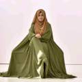 Abaya E Mohona 400+ for Women - Premium Cherry Georgette Dubai Outwear. 