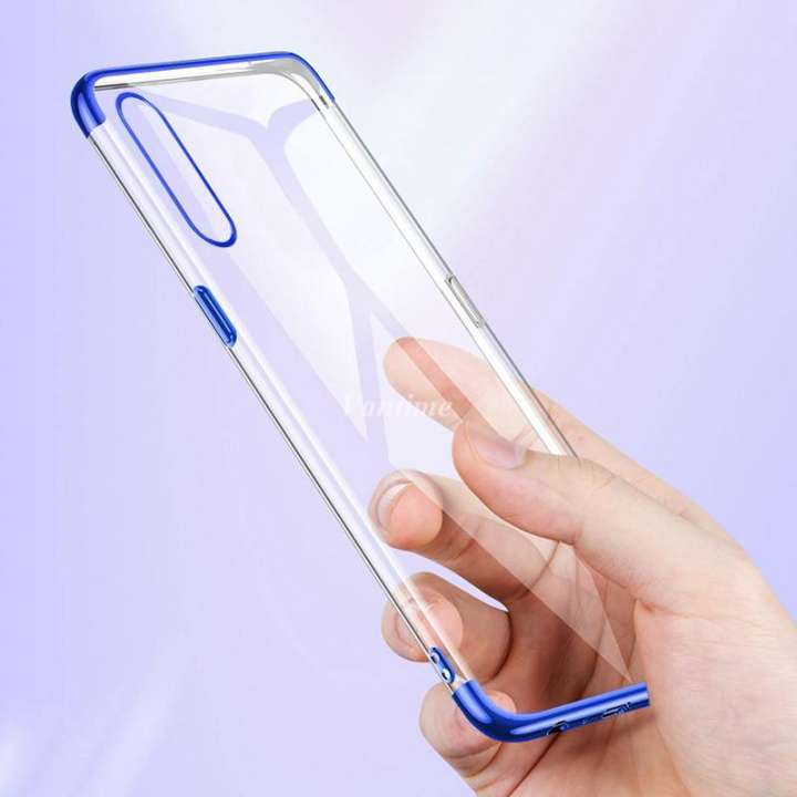 For%20Samsung%20Galaxy%20A50%20/A50S%20/A30S%20-%20Clear%20Laser%20Plating%20Transparent%20Hard%20Ultra%20Thin%20Back%20Cover%20Blue%20-%20Image%202