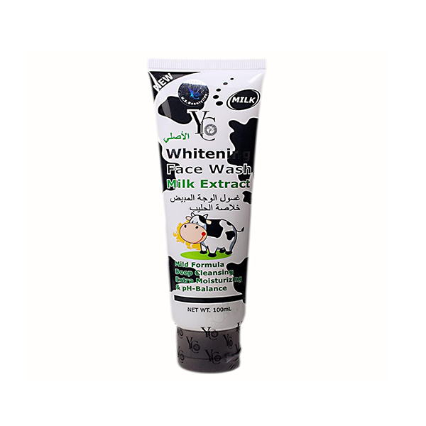 YC Whitening Face Wash Milk Extract 100ml