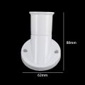 E27 Lamp Base Socket 45 Degree Angle Oblique Screw Plastic Light Bulb Base Wall Lamp Holders Adapter Converter AC 250V. 