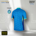Comfortable Brazil jersey Copa America Home & Away Kits - Men & Women Half sleeve Thai premium Brazil World Cup Jersey. 