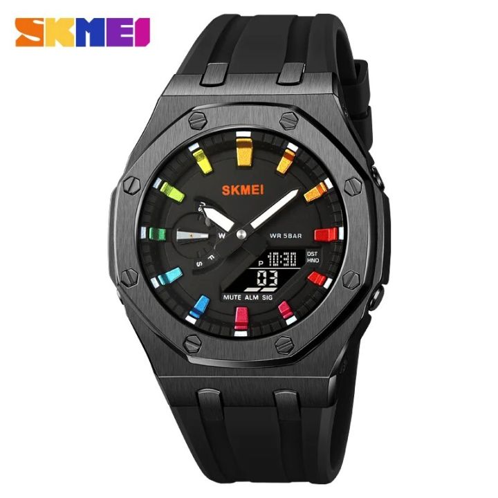 SKMEI Men's Watch Student Electronic Watch Multi functional Sports