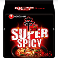 Nongshim Shin Red Super Spicy 5x120g (Korean). 