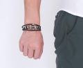Latest Collection Leather Charm Bracelet for Boys and Men for Daily Party. 