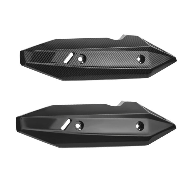 SL Middle Pipe Cover For Motorcycle Exhaust Middle Link Pipe Protector Heat Shield Guard Compatible For Click 150/125