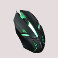 2021 New Competitive Gaming/Wired Mouse OP-20 Weighted Cable Notebook Office 1200dpi Optical Mouse USB Interface Light Mice/Transparent Mouse Rechargeable.