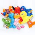 Original Large Sesame StreNging Hand Puppet Show Puppet Elmo Cartoon Soft Plush Doll Birthday For Children Kids New Year Gifts. 