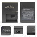 LC-E17 E17E Battery Charger For Canon EOS 200D M3 M5 M6 750D 760D T6i T6s 800D 77D Kiss X8i Camera LPE17 LP-E17 Battery Charger.