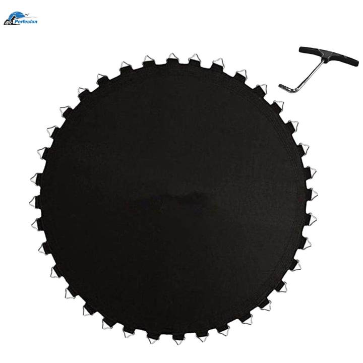 Trampoline%20Mat%20Jumping%20Mat%20Accessories%20Thick%20Round%20Reusable%20Easy%20to%20Install%20Shock%20For%206FT%2036%20Buckle%20-%20Image%203