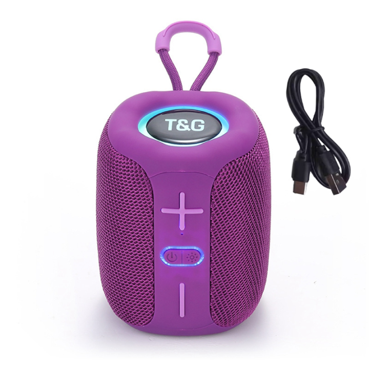 T&G TG658 Portable Speaker Wireless Subwoofer Bass Column Support AUX TF Loudspeaker FM Radio