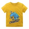 SAILEROAD Summer T Shirt Cotton Short Sleeve Cartoon Vehicles Excavator T-shirts Kids Tee Girl Tops Boys Children Clothes.