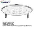 Stackable Food Steaming Rack Versatile Stainless Steel Steamer Rack for Cooking Vegetables Dumplings Fish Stackable V-shaped Stand Kitchen Tool for Cuisine Food Steamer Basket with Removable Stand. 