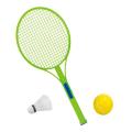 Badminton Rackets Set Parent-child Sport Badminton Racket Toy Tennis Ball Set Outdoor Sports Accessory for Educational Games. 