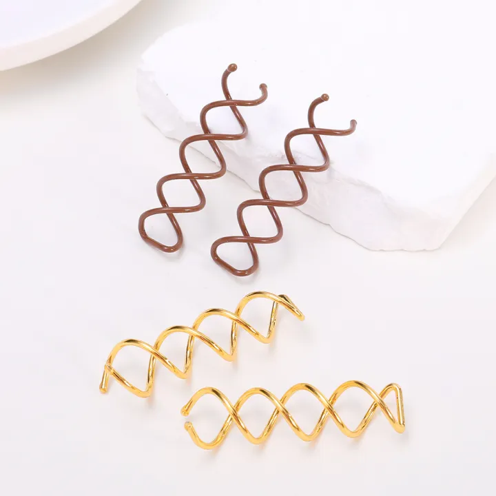 2pcs%20Fashion%20Beauteous%20Spiral%20Spin%20Screw%20Pin%20Hair%20Clip%20Twist%20Barrette%20-%20Image%208