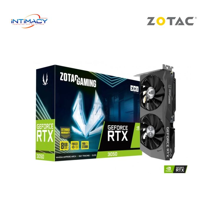 ZOTAC GAMING GEFORCE RTX 3050 ECO 8GB GDDR6 Graphics Card