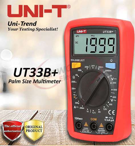 Digital Multimeter UT33B+ For AC/DC
