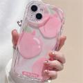 Casing For Infinix Hot 12 30 Play 30 30i 20i SMART 6 7 PLUS HD Cellphone Case INS Soft Anti-falling Cream Wave Edge Sweet Cool Girl Cherry Black Pink Leopard Print Shockproof Protection TPU Full Protection.
