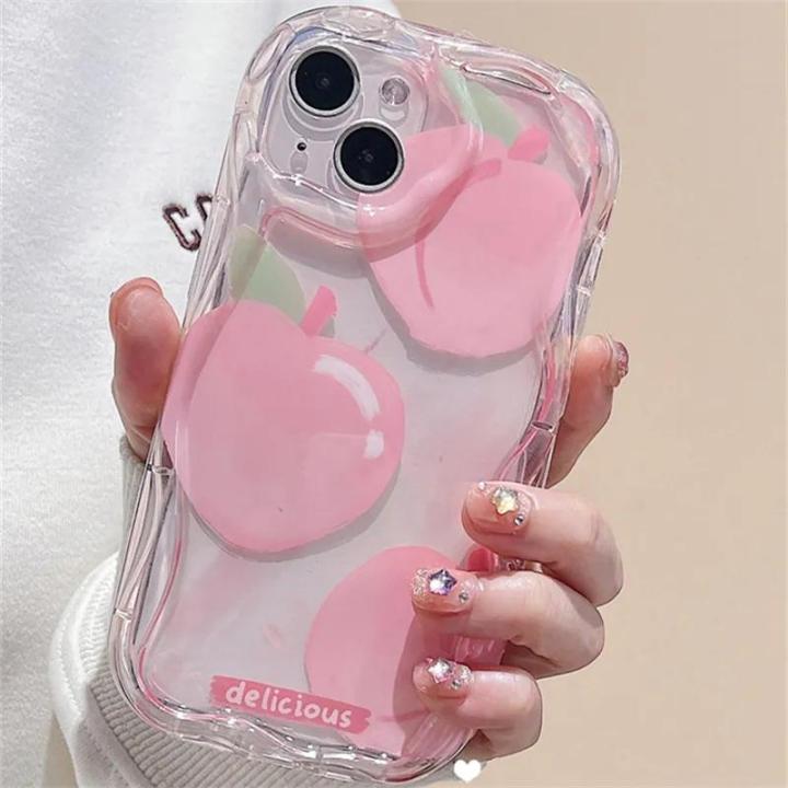 Casing%20For%20Infinix%20Hot%2012%2030%20Play%2030%2030i%2020i%20SMART%206%207%20PLUS%20HD%20Cellphone%20Case%20INS%20Soft%20Anti-falling%20Cream%20Wave%20Edge%20Sweet%20Cool%20Girl%20Cherry%20Black%20Pink%20Leopard%20Print%20Shockproof%20Protection%20TPU%20Full%20Protection%20-%20Image%204