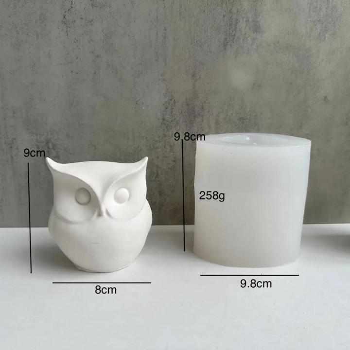 Bird%20Owl%20Simple%20Candle%20Silicone%20Mold%20Homemade%20Ice%20Tray%20Aromatherapy%20Gypsum%20Soap%20Resin%20Epoxy%20Mould%20Home%20Decor%20Wedding%20Souvenir%20-%20Image%203