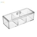 Clear Organizer Desk Makeup Holder Storage Organizer Box Storage Bins for Crafts Dresser.