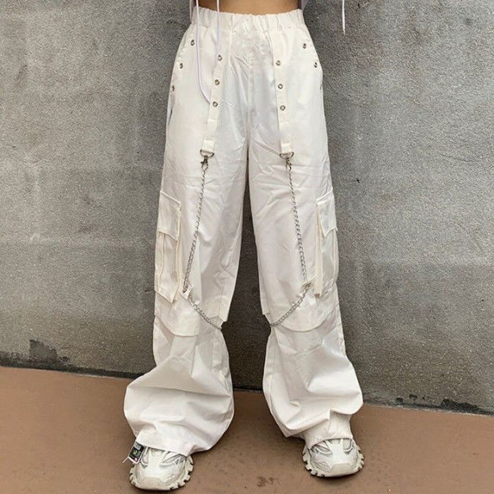 Mall%20Goth%20White%20Cargo%20Pants%20Women%20Gothic%20Hippie%20Streetwear%20Chain%20Punk%20Loose%20Pants%20Baggy%20Oversize%20Korean%20Style%20BQ%20-%20Image%204