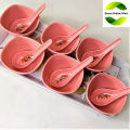 6 Pcs Soup bowl Set with 6 pcs spoon 3.5'' soup Bati make smarter your dining table. 