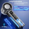 Cooling Fan X05  Handheld Fan 100 Speed Levels - Cold Compress Ice  - Digital Display Portable Rechargeable Mini Fan - Long Battery Life. 